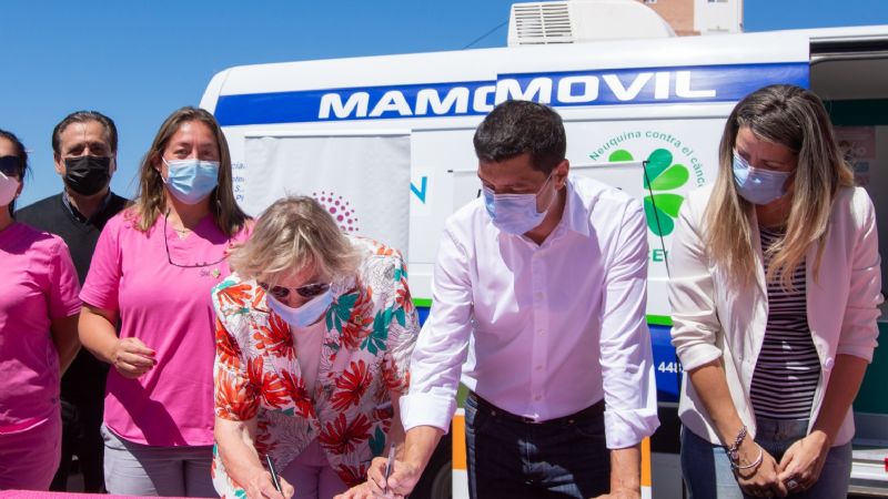 Marcos Koopmann firmó un convenio con LUNCEC para realizar mamografías gratuitas