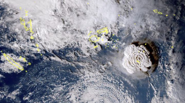 NASA: la erupción en Tonga fue cientos de veces más potente que la bomba de Hiroshima
