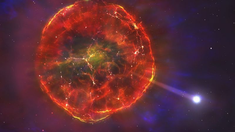 Histórico: pudieron observar por primera vez la explosión de una estrella supergigante roja