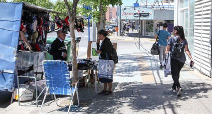 Hay menos puestos callejeros en Neuquén