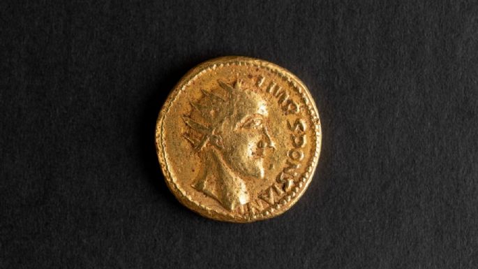 La moneda de oro que prueba que un emperador romano "falso" existió