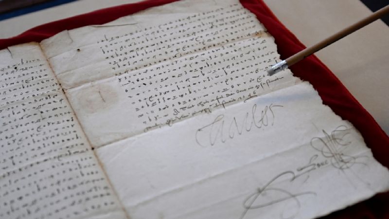 Descifraron el código que usaba el emperador Carlos V para escribir cartas secretas