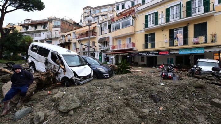 Un alud deja varias victimas en la isla italiana de Isquia