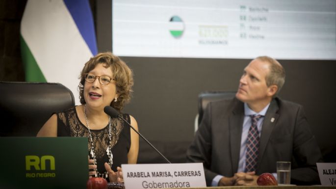 Mañana Arabela Carreras volverá a la Legislatura para la apertura de las sesiones ordinarias