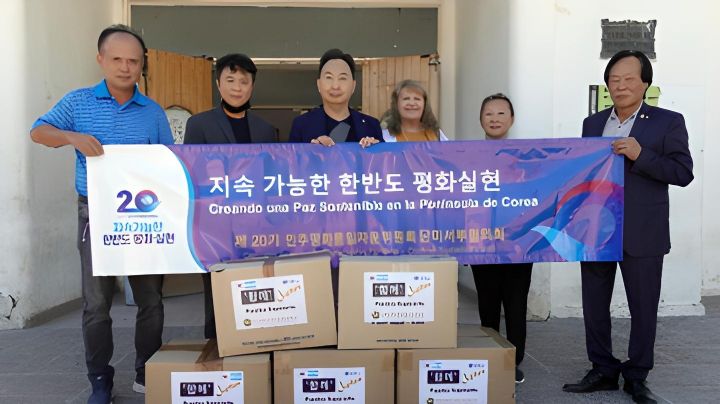 Representantes de Corea del Sur firmaron una declaración de paz en General Roca