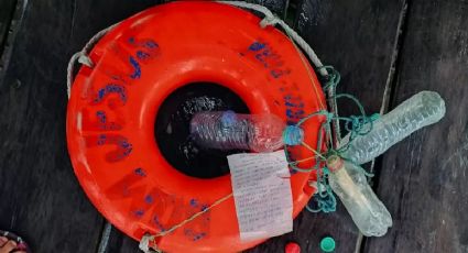 Insólito rescate en Brasil: fueron encontrados gracias a una nota en una botella
