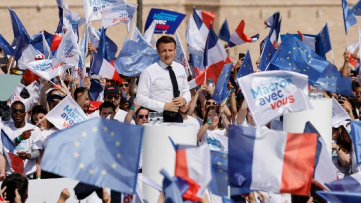 Rumbo a la segunda vuelta, Emmanuel Macron intenta convencer a los votantes de izquierda