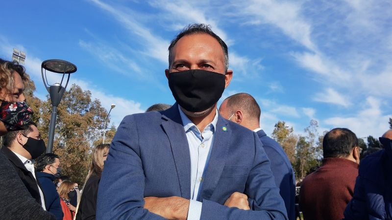 Marcelo Zuñiga destacó la visita de Alberto Fernández, pero sostuvo "que aún hay cosas para hacer"