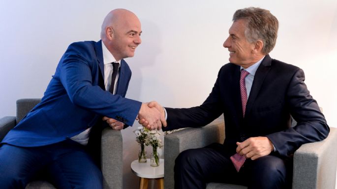 Mauricio Macri se reunió con Gianni Infantino para charlar acerca de los proyectos de FIFA