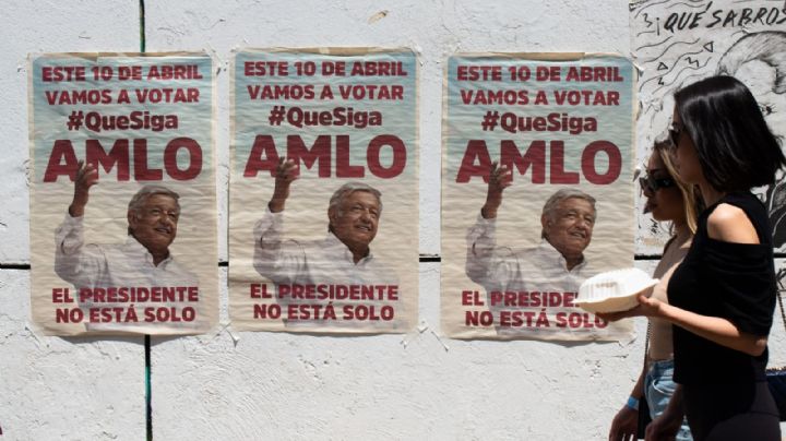 Se queda o se va: México vota mañana por la continuidad de López Obrador en un inédito referéndum