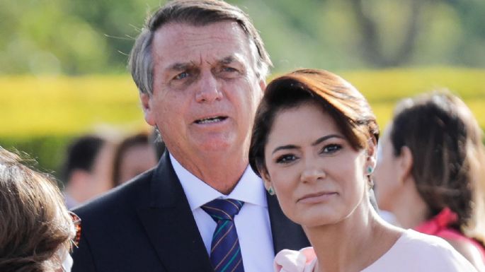 Michelle pasa al frente: la esposa de Jair Bolsonaro gana protagonismo de cara a las elecciones