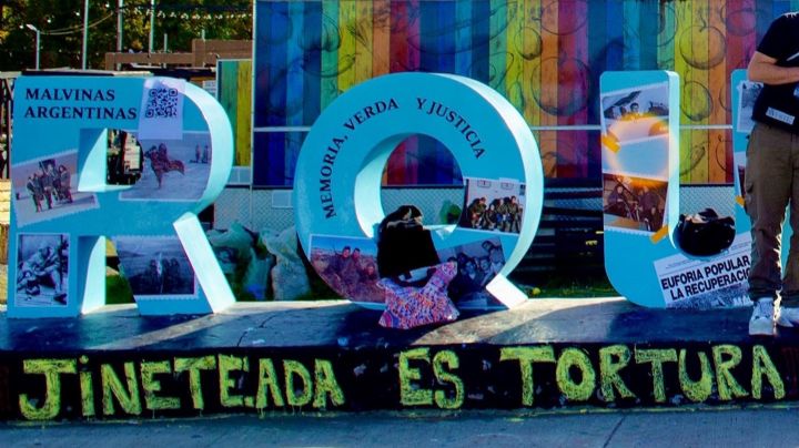 El reclamo de activistas durante la última Feria Animalada de Neuquén