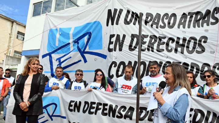 UNTER suspendió el paro de 48 horas en Río Negro