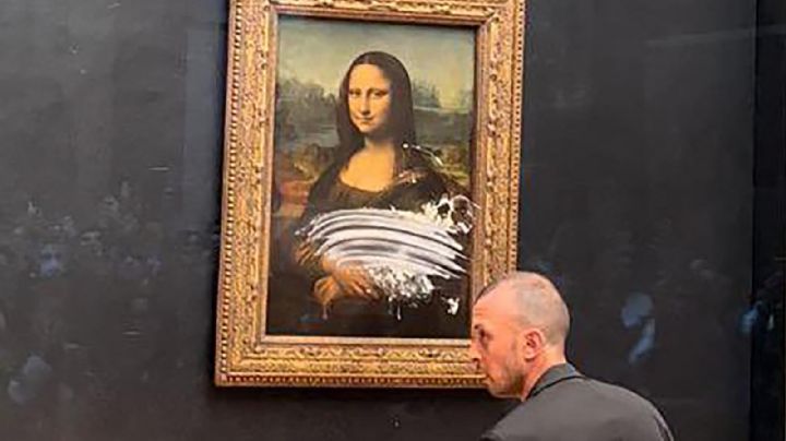 Un tortazo a la Gioconda: el insólito ataque a la obra de da Vinci en el museo del Louvre