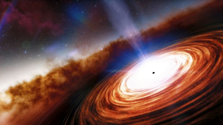 Una animación de la NASA muestra 20 agujeros negros como si fuesen vistos desde la Tierra