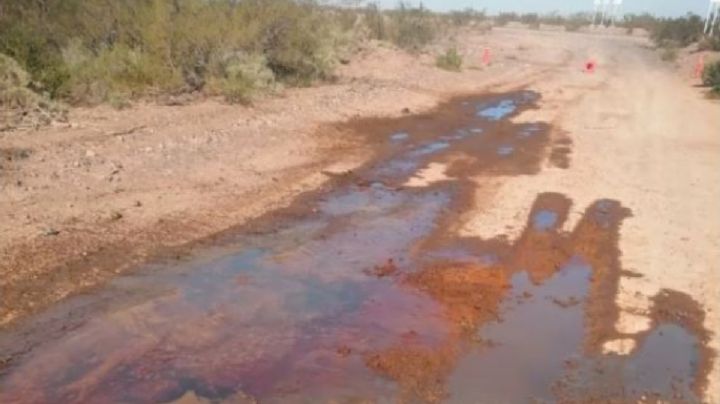 Denuncian un derrame de petróleo en Cutral Có
