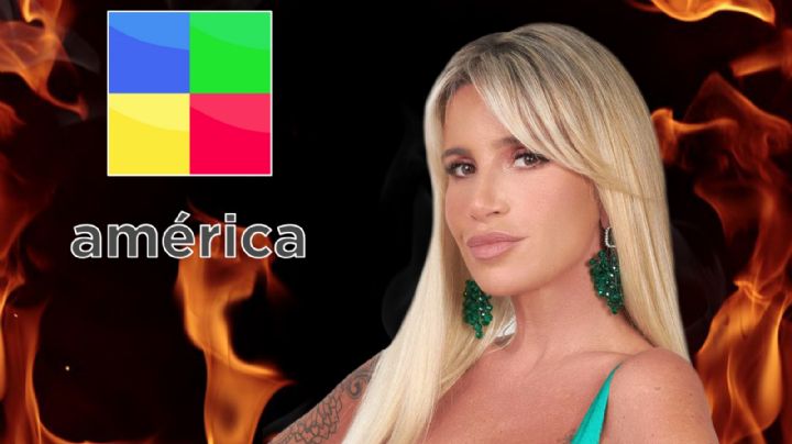 El polémico altercado de Flor Peña a poco de ingresar por las puertas de América TV