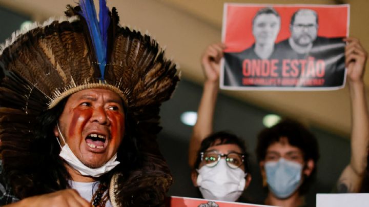 Las familias de los asesinados en la Amazonía agradecen a los indígenas ignorados por Brasil