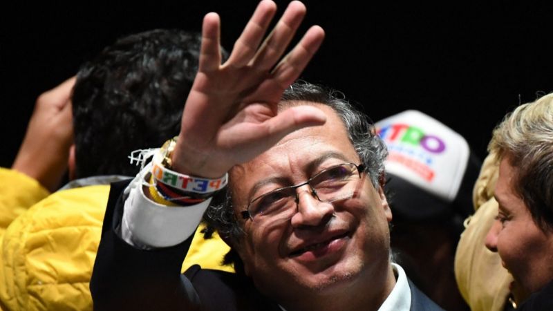 "Me llamo Gustavo Petro y soy su presidente": así fue el discurso del nuevo mandatario de Colombia