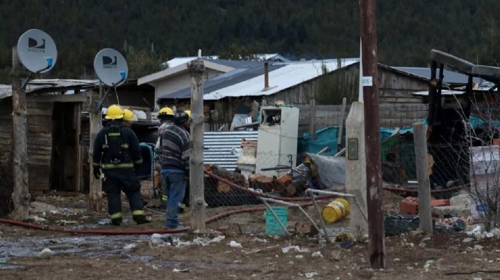 Incendio en el Alto en Bariloche ocasionó destrozos en una estructura