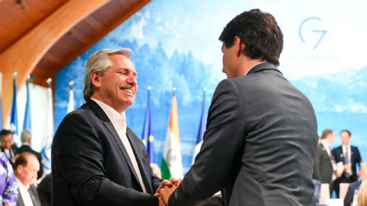 Alberto Fernández en el G7: “No soñamos con un nuevo Plan Marshall”
