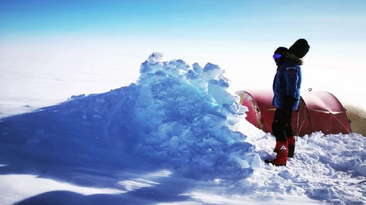 Una británica quiere ser la primera mujer en cruzar la Antártida de punta a punta en solitario
