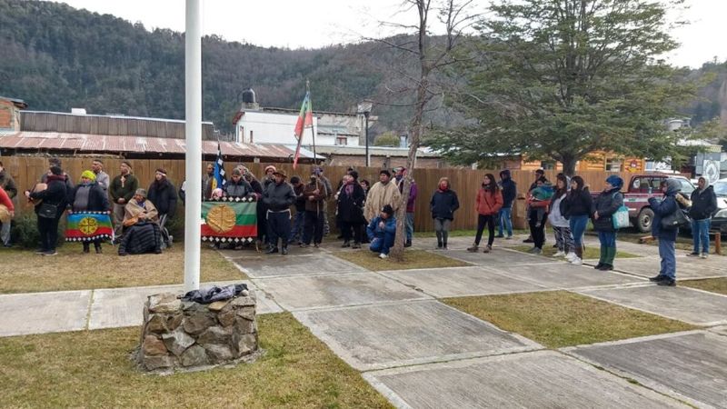 La comunidad Mapuche se movilizó para reafirmar al Volcán Lanín como su “Sitio Natural Sagrado”