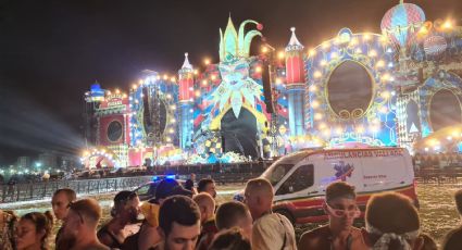 Fuertes ráfagas de viento provocaron una tragedia en un festival de España: se voló parte del escenario