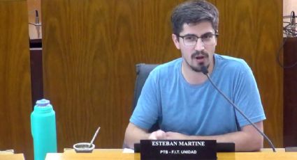 Esteban Martine denunció daños ambientales producto del fracking y Claudio Domínguez le replicó