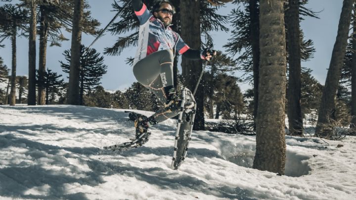 Una aventura única en Neuquén: las divertidas excursiones en raquetas de esquí
