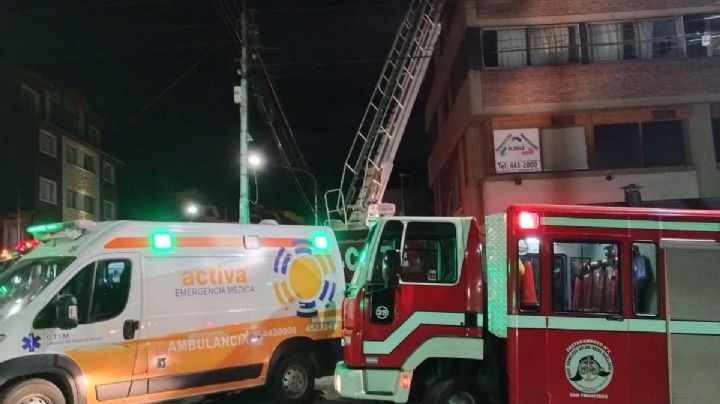 Desalojaron el Bariloche Center por un incendio
