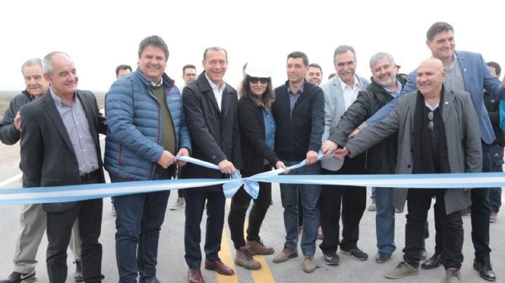 Se inauguraron los primeros 11 kilómetros de la Ruta Provincial 67