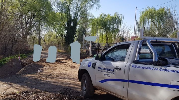 Vecinos denunciaron a la municipalidad de Centenario por cerrar la calle de acceso al río Neuquén