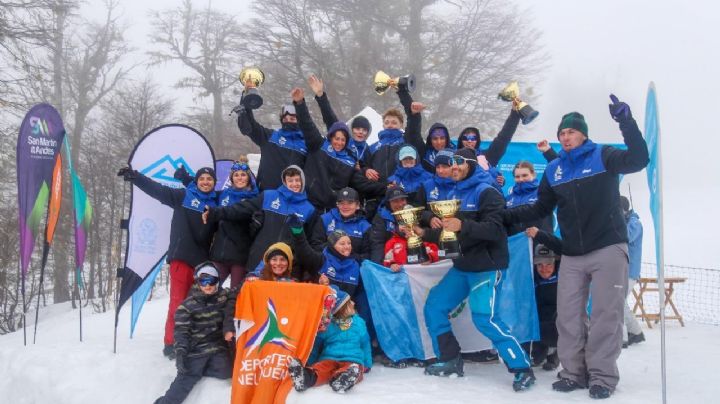 Con 12 medallas de oro, Neuquén ganó los Juegos Evita de Invierno