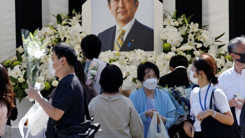 Japón despidió a Shinzo Abe en medio de un polémico funeral