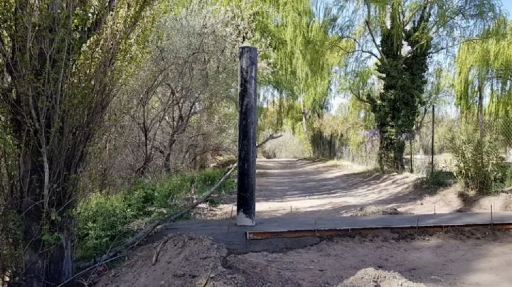 Protesta en Centenario por el posible cierre de un acceso al río Neuquén