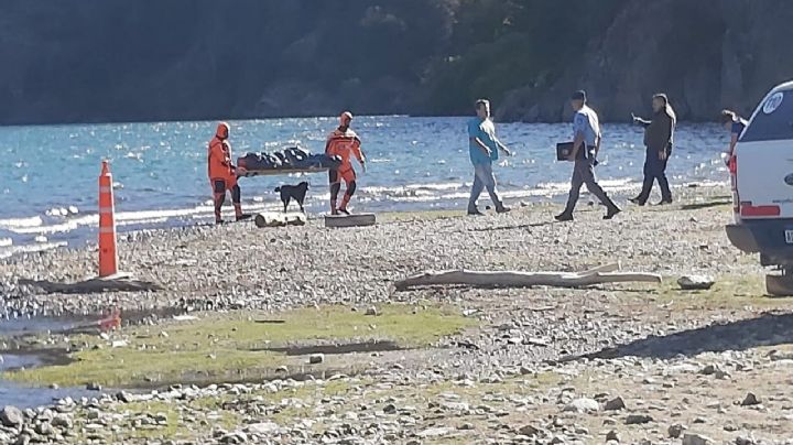 Encontraron un cuerpo en el Lago Lácar que no pudo ser identificado