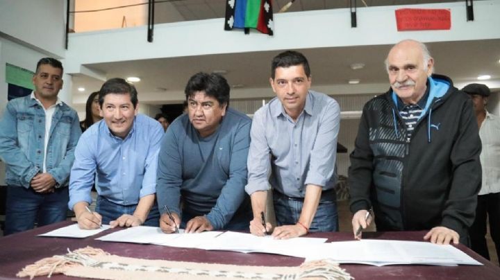 Proyectan la autoconstrucción de viviendas y de un parador turístico en comunidades mapuches