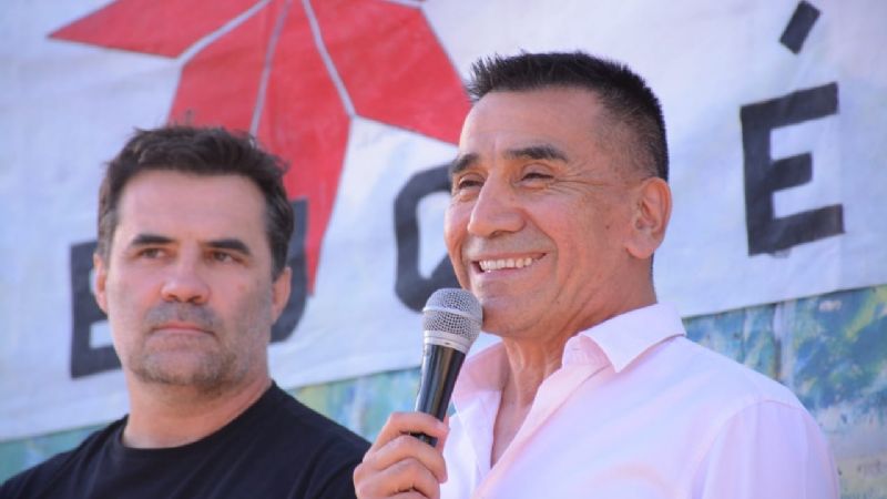 Rioseco comenzó a caminar en campaña junto con Darío Martínez