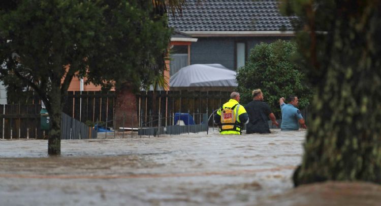 Nueva Zelanda enfrenta una brutal inundación