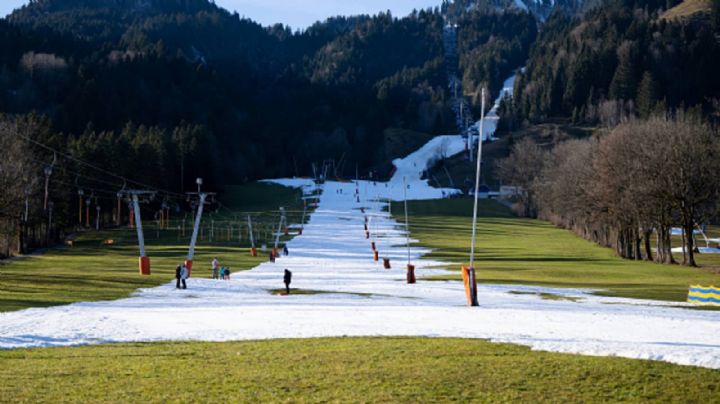 Se cerraron pistas de esquí por el cálido invierno europeo