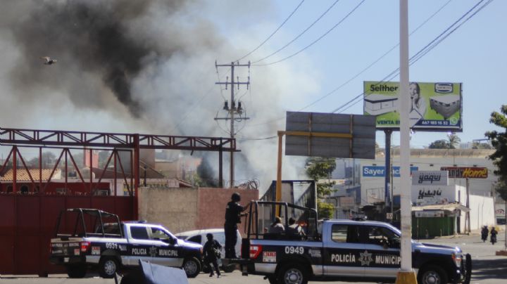 Disturbios en Sinaloa luego de que capturaran al hijo del Chapo Guzmán