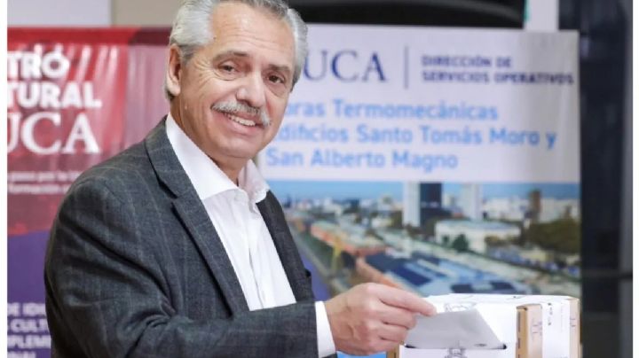 Alberto Fernández votó y confesó que hará después de que termine su mandato presidencial