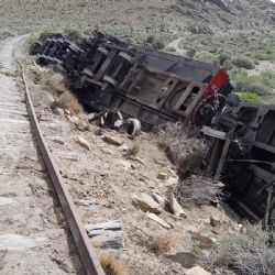 Descarrilló el histórico tren La Trochita con 57 pasajeros extranjeros