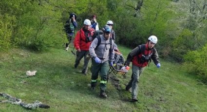 Una mujer sufrió un esguince en el Parque Nacional Lanín y tuvo que ser rescatada