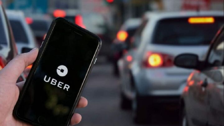 La aplicación de Uber promociona el servicio en Villa la Angostura, pero no hay autos registrados