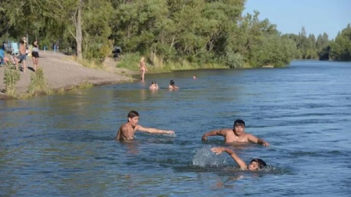 Ola de calor: 24 personas rescatadas en el río Limay durante el fin de semana