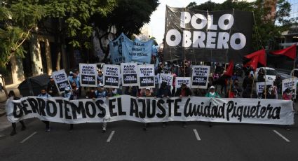 Unión Piquetera lanzó una movilización y acampe para mañana en la 9 de julio