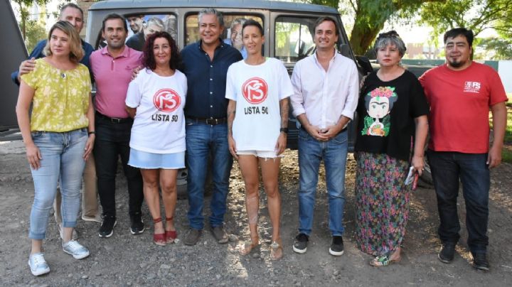 El Partido Socialista presentó a los candidatos que brindarán su apoyo a Rolando Figueroa