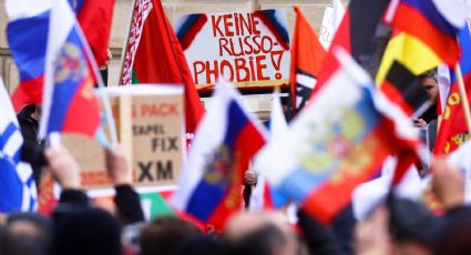 La izquierda alemana criticó una protesta por la participación de movimientos de extrema derecha